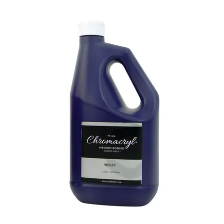 Chromacryl Acrylic Paint 2L - Violet - Modern Teaching Aids NZ