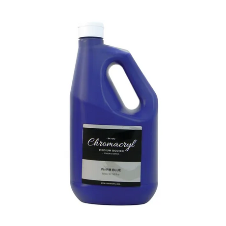 Chromacryl Acrylic Paint 2L - Warm Blue - Modern Teaching Aids NZ