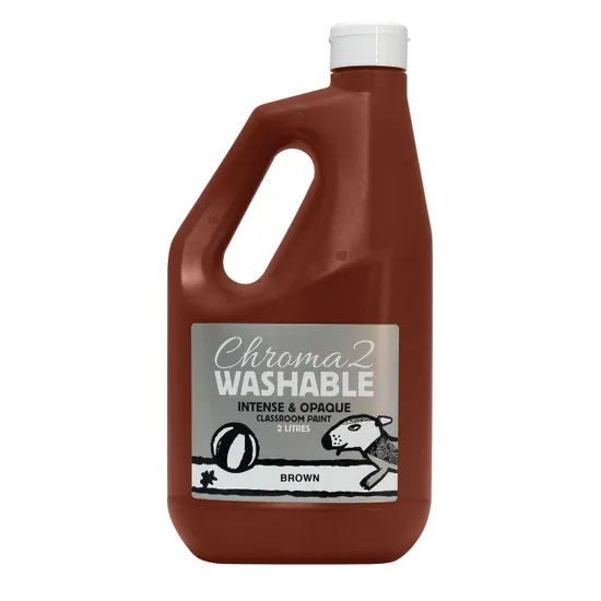 Chroma 2 Brown 2 Litre Paint - Modern Teaching Aids NZ