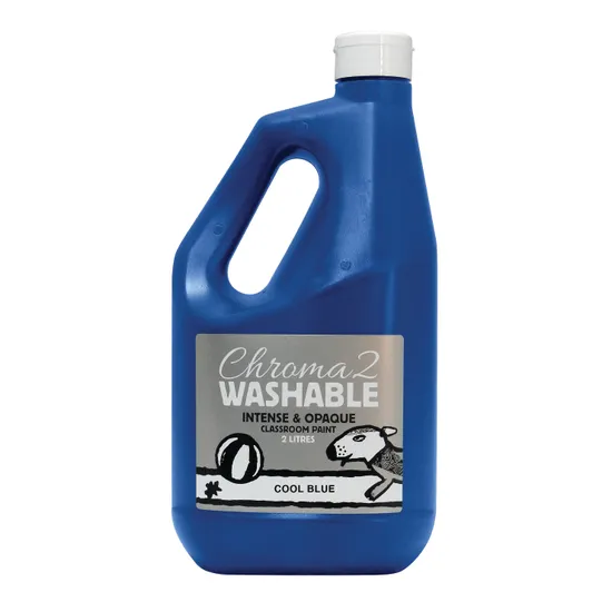 Chroma 2 Cool Blue 2 Litre Paint - Modern Teaching Aids NZ