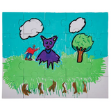 Blank Cardboard Puzzles - Pack of 20 - Modern Teaching Aids NZ