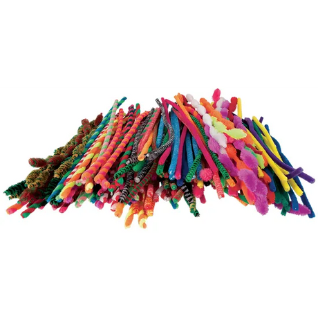 Creatistics Fancy Pipe Cleaners 30 cm- Pack of 200 - Modern Teaching Aids NZ