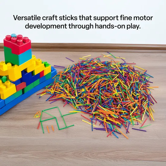 Coloured Matchsticks - Pack of 3000 - Modern Teaching Aids NZ