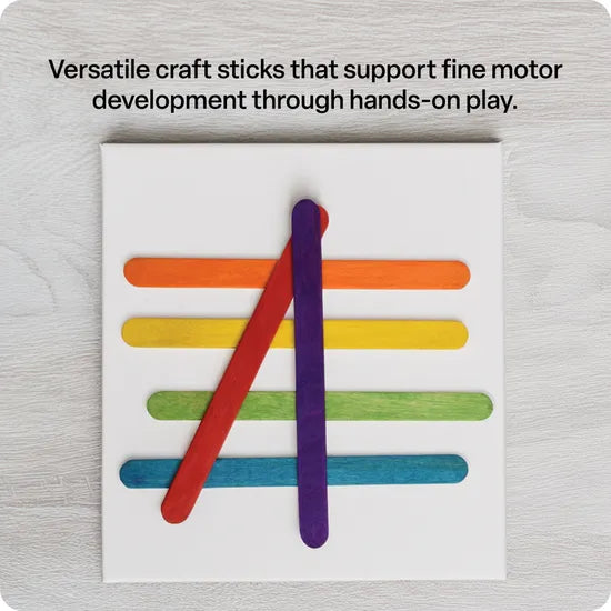 Paddle Pop Sticks Coloured - Pack of 1000 - Modern Teaching Aids NZ