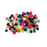 Pom Poms 1.3cm - Pack of 100 - Modern Teaching Aids NZ