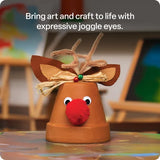 Assorted Adhesive Joggle Eyes - Pack of 300 - Modern Teaching Aids NZ