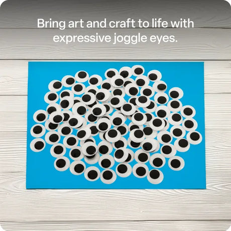 Adhesive Joggle Eyes 2.5 cm - Pack of 100 - Modern Teaching Aids NZ