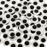 Adhesive Joggle Eyes 2.5 cm - Pack of 100 - Modern Teaching Aids NZ