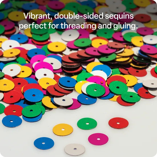 Sequins 10mm - 25g Pack - Modern Teaching Aids NZ