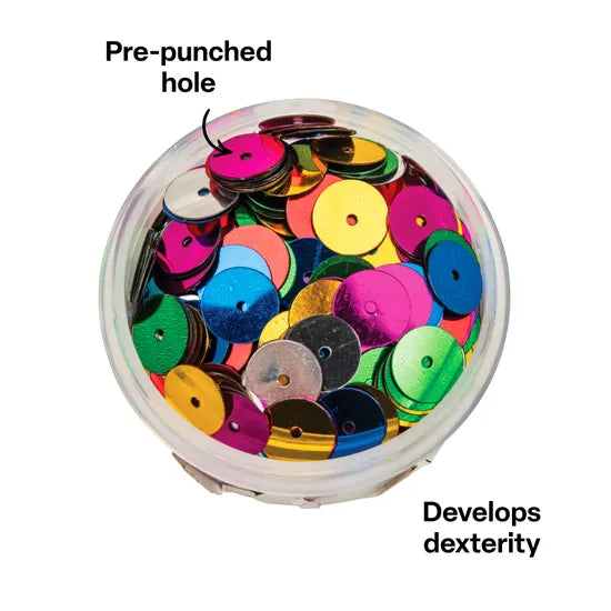 Sequins 10mm - 25g Pack - Modern Teaching Aids NZ
