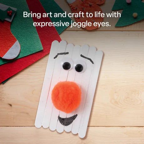 Joggle Eyes 15 mm - Pack of 100 - Modern Teaching Aids NZ