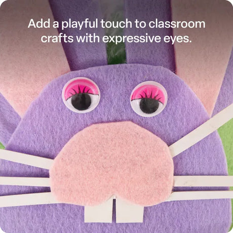 Coloured Eyes with Lashes 1.5 cm - Pack of 100