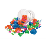 Creatistics Dough Characters Funny Faces- Pack of 130 - Modern Teaching Aids NZ