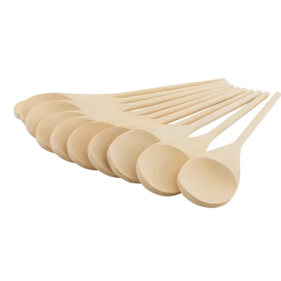 Wooden Spoon 30cm - Pack of 10 - Modern Teaching Aids NZ
