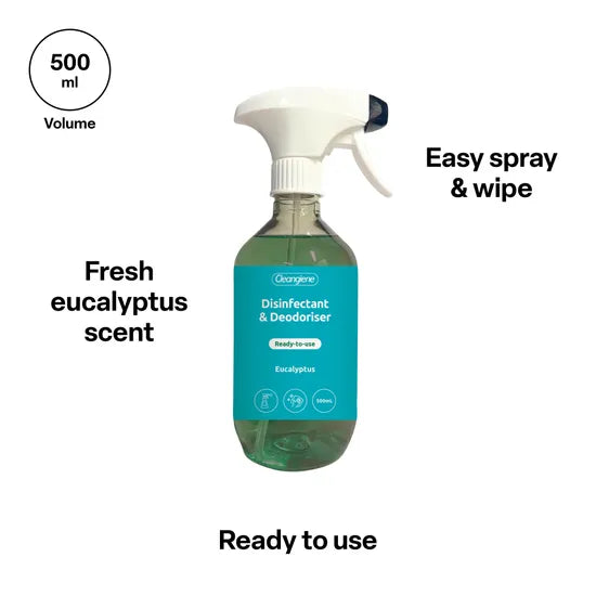 Disinfectant & Deodoriser Eucalyptus RTU - 500 ml - Modern Teaching Aids NZ