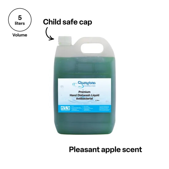 Cleangiene Antibacterial Dishwashing Liquid - 5L - Modern Teaching Aids NZ