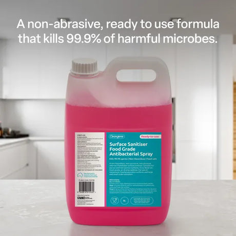 Cleangiene Surface Sanitiser Food Grade Anti Bacterial RTU - 5 L