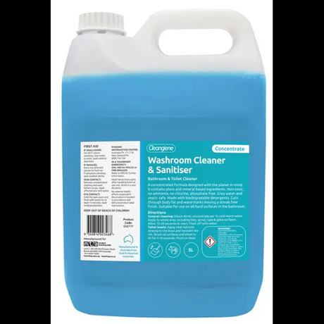 Washroom Cleaner & Sanitiser - 5L - Modern Teaching Aids NZ