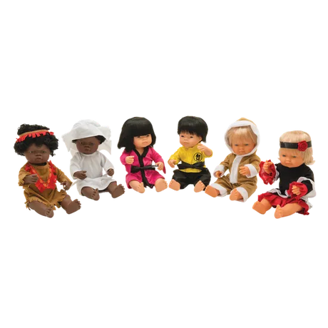 Cultural 40cm Dolls Clothes Set of 6 - Modern Teaching Aids NZ