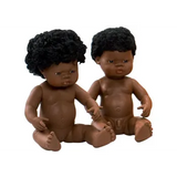 Baby Dolls with Assorted Doll Clothes 38 cm (H) - Set of 6 - Modern Teaching Aids NZ