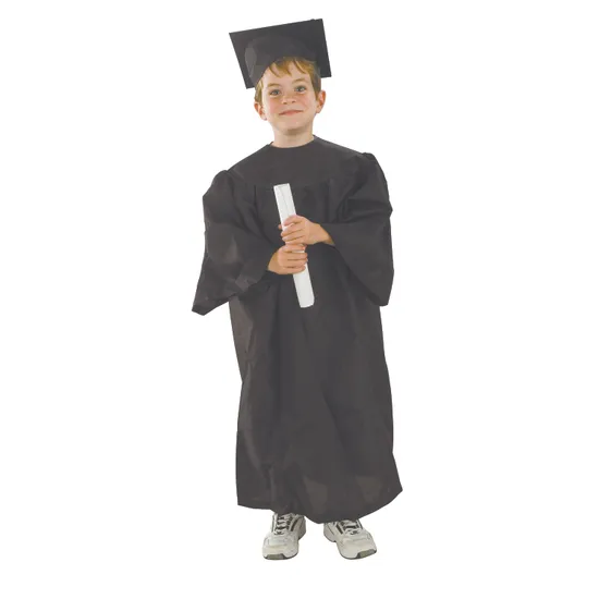 Graduation Gown & Hat 6-9 Yrs - Modern Teaching Aids NZ