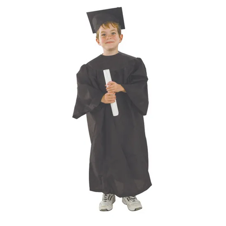 Graduation Gown & Hat 6-9 Yrs - Modern Teaching Aids NZ