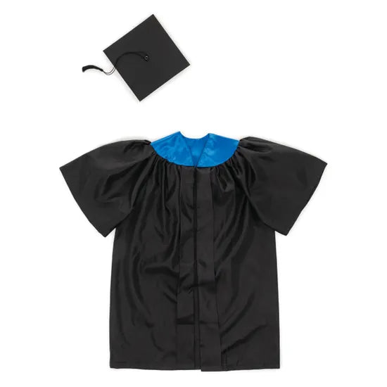 Graduation Gown & Cap Blue - Modern Teaching Aids NZ