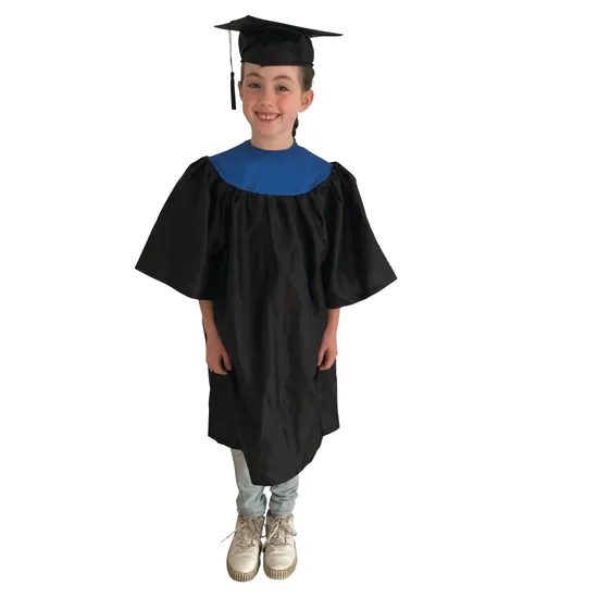 Graduation Gown & Cap Blue - Modern Teaching Aids NZ
