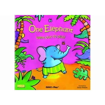 One Elephant Peek-A-Boo Classic Book - Modern Teaching Aids NZ