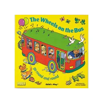 The Wheels On The Bus Book with Cut-Outs - Modern Teaching Aids NZ