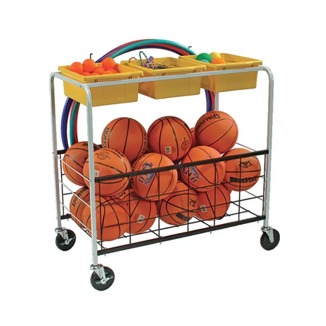 Physical Education Storage Cart - Modern Teaching Aids NZ