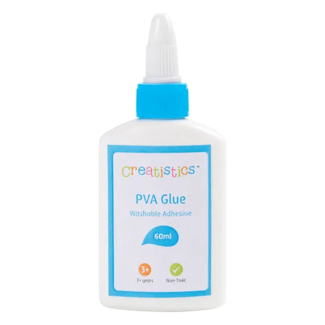 Creatistics PVA Glue 60ml - Pack of 12 - Modern Teaching Aids NZ