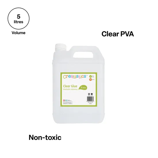 Creatistics Clear Glue - 5L - Modern Teaching Aids NZ