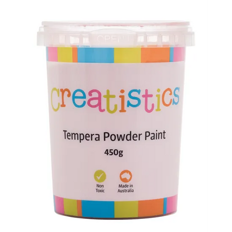 Creatistics Powder Paint - Red 450g - Modern Teaching Aids NZ