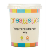 Creatistics Powder Paint - Yellow 450g - Modern Teaching Aids NZ
