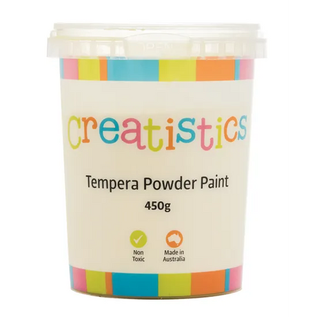 Creatistics Powder Paint - Yellow 450g - Modern Teaching Aids NZ