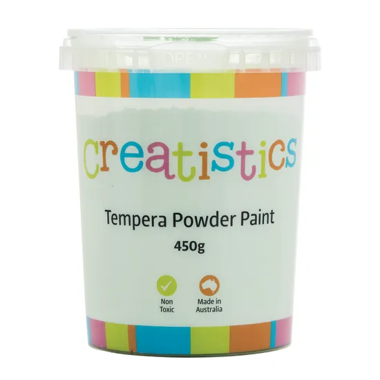 Creatistics Powder Paint - Green 450g - Modern Teaching Aids NZ