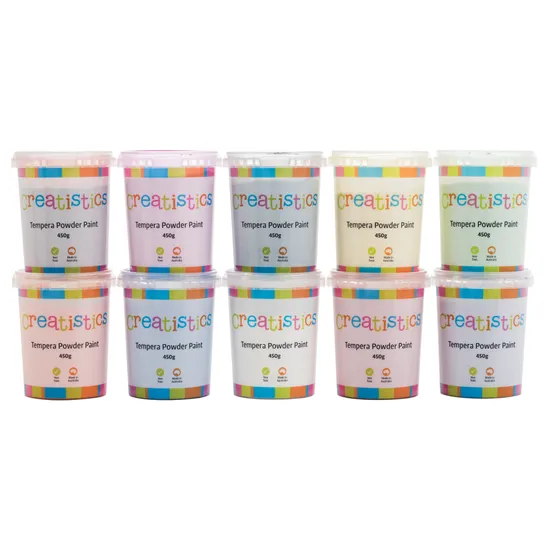 Creatistics Powder Paint - Set of 10