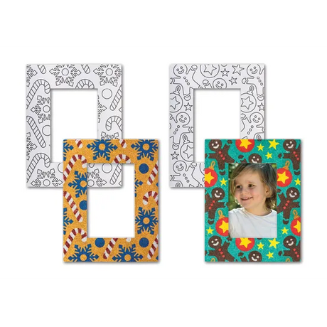 Creatistics Christmas Sand Art Frames - Pack of 20 - Modern Teaching Aids NZ