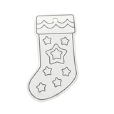 Creatistics Christmas Sand Art Shapes - Pack of 20 - Modern Teaching Aids NZ