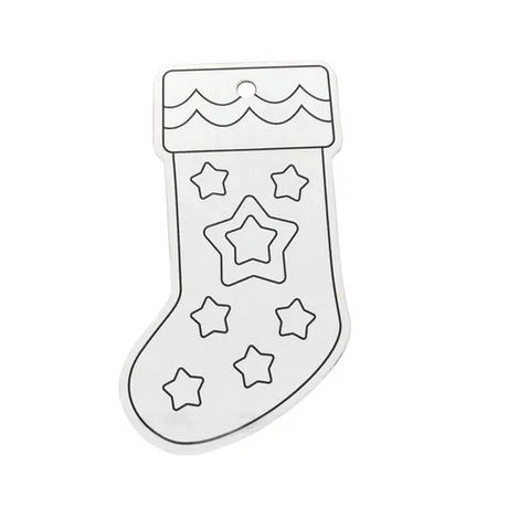 Creatistics Christmas Sand Art Shapes - Pack of 20 - Modern Teaching Aids NZ