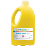 Creatistics Poster Paint 2L - Yellow - Modern Teaching Aids NZ