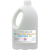 Creatistics Poster Paint 2L - White - Modern Teaching Aids NZ