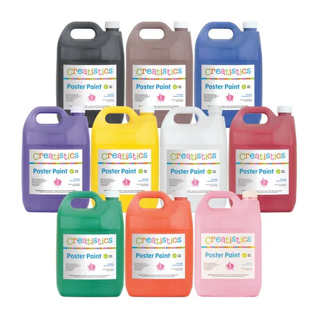 Creatistics Poster Paint 5L - Purple - Modern Teaching Aids NZ