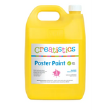 Creatistics Poster Paint 5L - Yellow - Modern Teaching Aids NZ