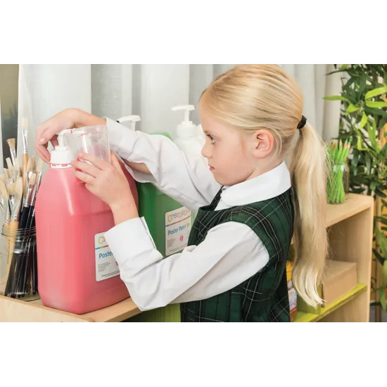 Creatistics Poster Paint 5L - Red - Modern Teaching Aids NZ