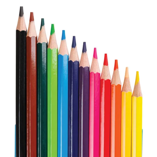 Creatistics Coloured Pencils - Pack of 12 - Modern Teaching Aids NZ