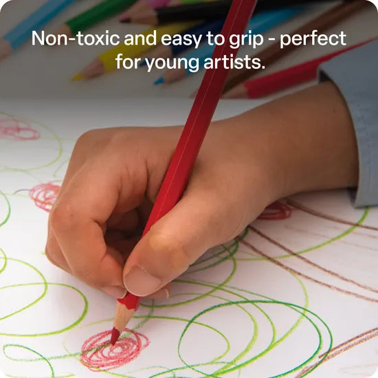 Creatistics Coloured Pencils - Pack of 12 - Modern Teaching Aids NZ