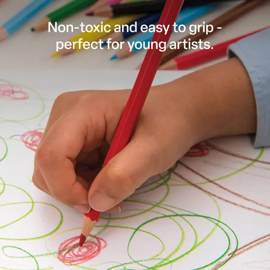 Creatistics Coloured Pencils - Tub of 96 - Modern Teaching Aids NZ