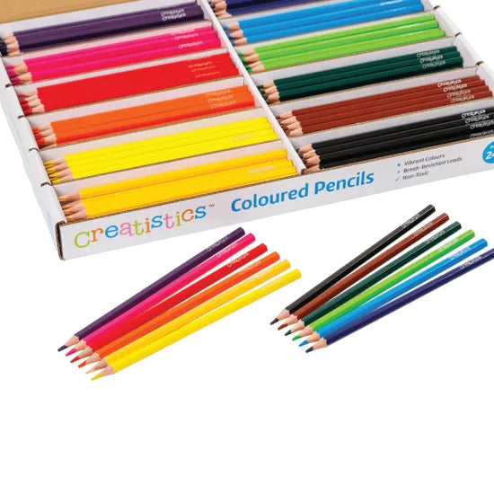 Creatistics Coloured Pencils - Box of 240 - Modern Teaching Aids NZ